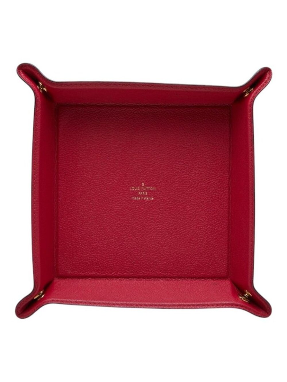 Louis Vuitton Monogram Vide Poche Tray Case Brown Pink